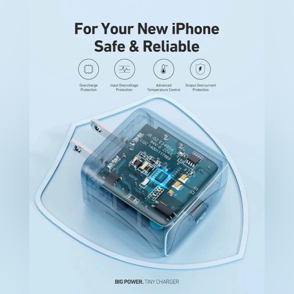 20W PD Fast Charger USB C (Aukey) - Picture 4 of 5